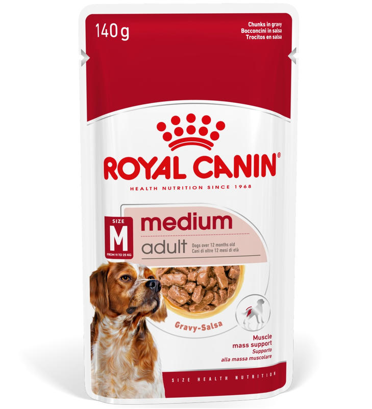 Royal Canin Hundefutter Nass SHN WET Medium Adult  140g